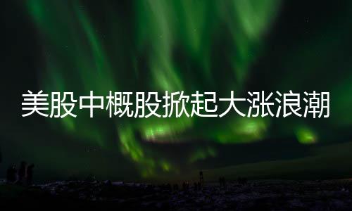 美股中概股掀起大涨浪潮，百度涨幅超5%