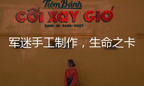 军迷手工制作，生命之卡折叠手枪，木块中的创意无限
