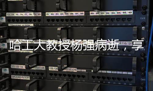 哈工大教授杨强病逝，享年55岁