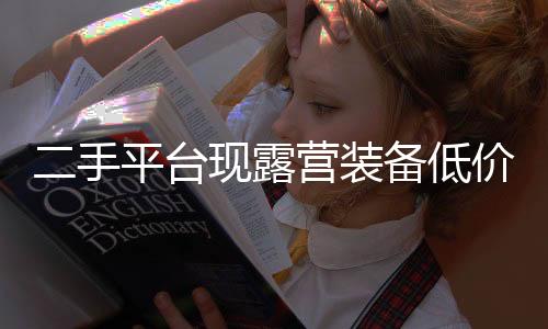 二手平台现露营装备低价甩卖，引领新一波购物狂潮？