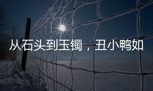 从石头到玉镯，丑小鸭如何变天鹅