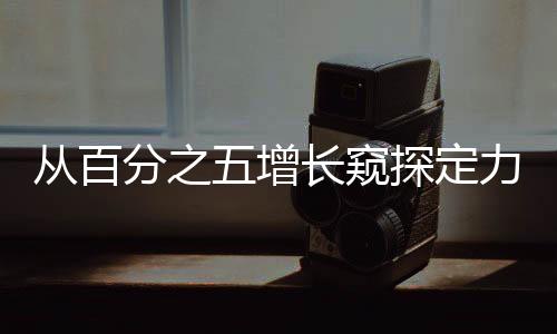 从百分之五增长窥探定力与信心