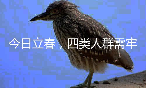 今日立春，四类人群需牢记躲春养生之道