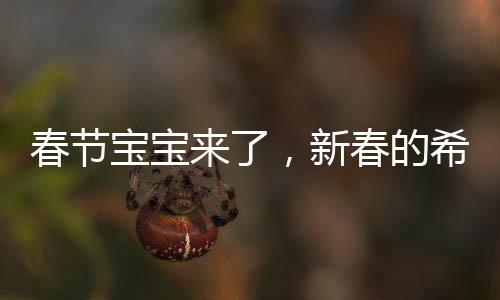 春节宝宝来了，新春的希望与喜悦迎来新生