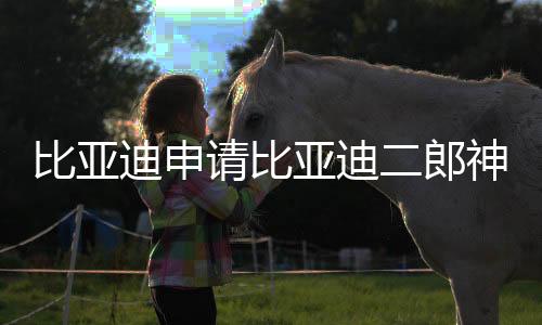 比亚迪申请比亚迪二郎神商标，拓展其多元化品牌战略