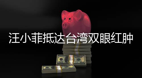 汪小菲抵达台湾双眼红肿，引发热议