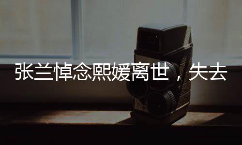 张兰悼念熙媛离世，失去一个令人惋惜的天才是我们共同的损失