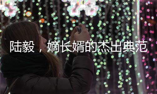 陆毅，嫡长婿的杰出典范——探寻他的多重魅力与卓越成就