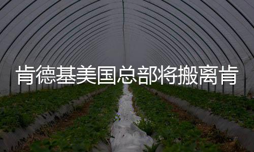 肯德基美国总部将搬离肯塔基
