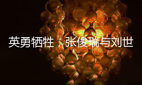 英勇牺牲，张俊瑞与刘世学的无畏精神永垂不朽