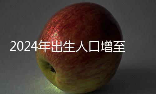 2024年出生人口增至954万人